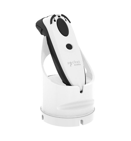 DuraScan D760, 2D Barcode Scanner and Travel ID Reader, White & Charging Dock
